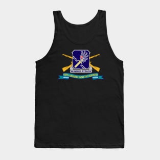 188th Airborne Infantry Regiment w Br - DUI - Ribbon X 300 Tank Top